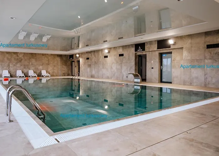 Apartament Turkusowy - Basen, Sauna, Klimatyzacja